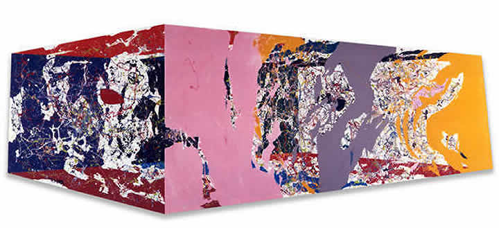 Big Pink (Homage to Pollock), 1969