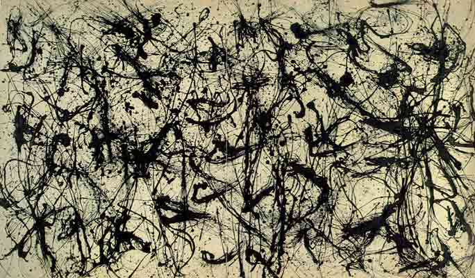 Jackson Pollock, Lavender Mist, Number 32, 1950