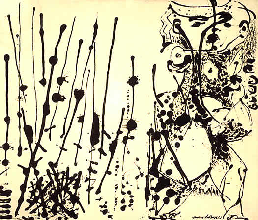 Jackson Pollock, #7, 1951