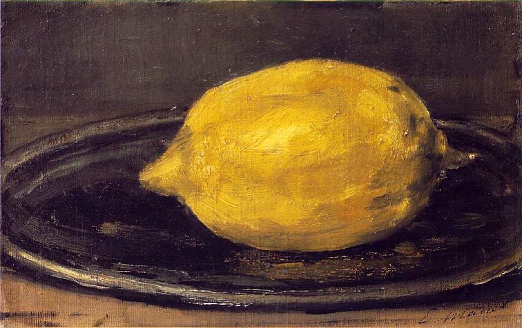 Edouard Manet, The Lemon, 1880 