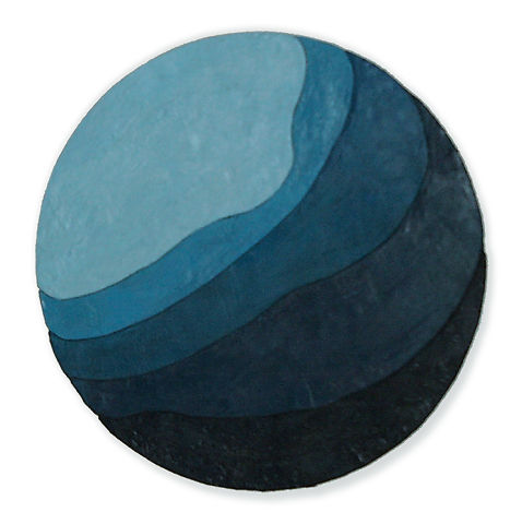 Encaustic Sphere, 1997